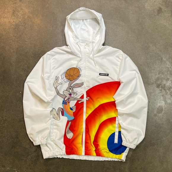Vintage Members Only x Looney Tunes Jacket Space Jam Jacket - Picture 1 of 14